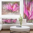 thumbnail image 3 of Design Art Lotus Rose Sur Fondart Sur Toile, 3 of 3