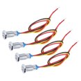thumbnail image 4 of Voyant Lumineux LED, Voyant Lumineux Stable Précis pour la Modification de Voiture pour les Commutateurs de Contrôle d'Accès pour la Modification d'Ordinateur pour les Machines-Outils Cnc Rouge + Jaune, 4 of 8