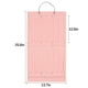 thumbnail image 3 of Organizador de lazo para accesorios para el pelo - Caja de almacenamiento de 6 compartimentos con diseño plegable, rosa y blanco, organizador portátil de joyería para viajes, 3 of 8