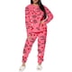 thumbnail image 1 of Conjunto de Pijama para Mujer Shendy Vendy Manga Larga Cuello Redondo con Estampado Transpirable, 1 of 4