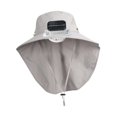 thumbnail image 3 of Sombrero de exterior para niños con ventilador solar, recargable, ajustable, versátil y transpirable. Gris claro, 3 of 8
