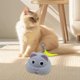thumbnail image 1 of Juguete interactivo para gatos, juguete automático con movimiento, juego de ratones, ratones electrónicos activados por movimiento para gatos adultos Gris, 1 of 8
