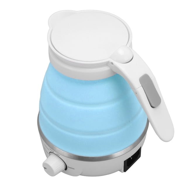 Classic Travel Portable Foldable Electric Kettle, 0.6L Small Collapsible Hot Water Boiler For Coffee Tea