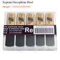 thumbnail image 1 of 10pcs Saxophone Reed Set with Strength 1.5/2.0/2.5/3.0/3.5/4.0 for Soprano Sax Reed, 1 of 7