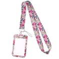 thumbnail image 4 of CB1457 Flowers Lanyard For Keychain ID Card Cover Passport Student Cellphone USB Badge Holder Key Ring Neck Straps Accessories 7, 4 of 6