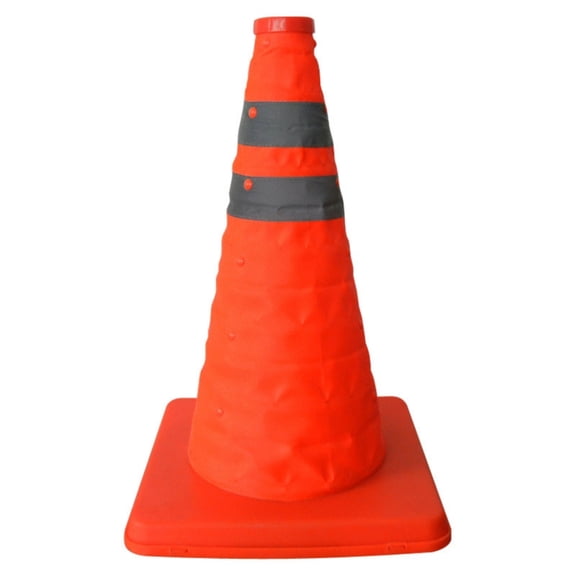 40/50/60/70cm Safety Cones with Reflective Stripe Multifunction Parking Cones