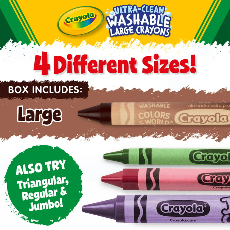 Crayola Metallic Crayons, Kids Art Supplies, 24 Count, Coloring Supplies,  Gift for Kids, Ages 3, 4, 5, 6