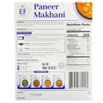 thumbnail image 2 of Eastern Feast - Paneer Makhani, Ready to Eat Meals, (Pack of 4), Vegetarian, Gluten Free, 2 of 5