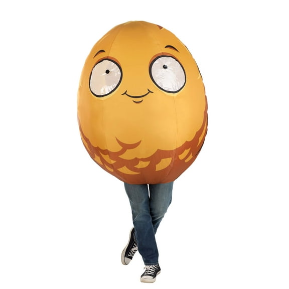 Adult Inflatable Plants Vs Zombie Wall-Nut Costume