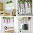 thumbnail image 2 of 5 Pcs Purple Wisteria Hanging Flowers, 3.6Ft/Pcs Fake Wisteria Flowers, Artificial Hanging Wisteria Garland for Wedding Party Home Backdrop Wall Decorations, 2 of 5