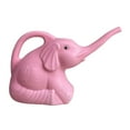 thumbnail image 2 of figatia Elephant Shaped Watering Can ,Plant Waterer ,Small ,Cute Cartoon Lightweight Watering Pot 2L for Garden Flower Indoor Outdoor Pink, 2 of 8