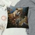 thumbnail image 2 of MLJA African Leopard Wildlife Pillow Cover ,Decorative Couch Pillow Cover for Sofa, Cushion Case Indoor Outdoor Home Decoration, 2 of 5