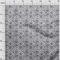 thumbnail image 3 of oneOone Silk Tabby Gray Fabric Asian Suzani Sewing Craft Projects Fabric Prints By Yard 42 Inch Wide, 3 of 5