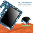 thumbnail image 7 of HDE iPad Mini 6 Case Kids Shock Proof Cover with Built-In Screen Protector Handle Stand for 6th Generation iPad Mini 2021 (8.3 Inch) - Shark, 7 of 7