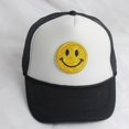thumbnail image 1 of Kids Toddler Baseball Hat Smiley Face Trucker Hat Retro Mesh Baseball Cap for Boys GirlsAdjustable Gao Jinjia LED, 1 of 2