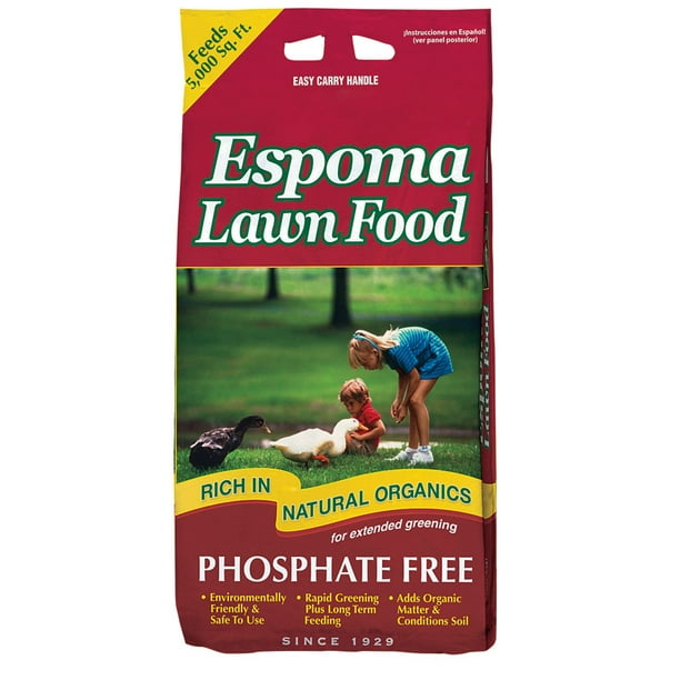 Espoma ELF20 20lb. Organic 15-0-5 Lawn Fertilizer For All Grass Types