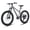Light Gray, variant on SPATIAL 24 inch Mountain Bike,21 Speeds Lightweight Aluminum Magensium Frame Mountain Bicycle,Fits Men Women Teenagers Adult Disc Brake MTB Bicycles,Silver