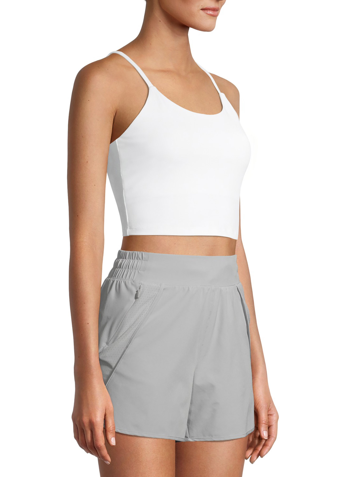 Avia Low Impact Sports Crop with Shelf Bra and Removable Pads - image 3 of 7