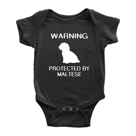 

Warning: Protected by A Maltese Dog Funny Baby Rompers Baby Clothes (Black 18-24 Months)