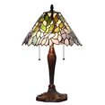 thumbnail image 1 of Fine Art Living Lighting Tiffany Style 21" Magnolia Table Lamp, Multicolor, KT1408, 1 of 7