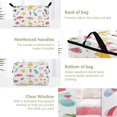 thumbnail image 3 of Foldable Clothes Storage Bags Clothes Organizer Bin with Clear Windows for Clothes Bedding Summer Pattern, 3 of 6