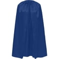 thumbnail image 4 of Yuncity Halloween Unisex Hoodless Cape Long Costume With Tie Closure Fall Solid Color Lightweight Cosplay Outfit Party Blue, 4 of 4