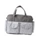 thumbnail image 2 of Bolsa de pañales, bolsa de viaje, mochila para pañales, mochila portátil para pañales patrón de ondas, 2 of 9
