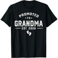 thumbnail image 2 of 100% Cotton Grandma Est 2026 Promoted To Grandma New Grandma 2026 T-Shirt, 2 of 5