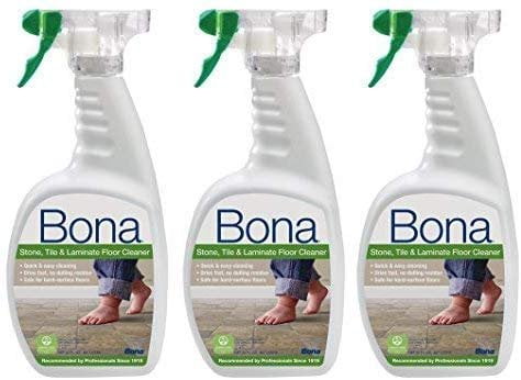 Bona Stone Tile & Laminate Floor Cleaner Spray MegaPack Pack of 3