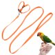thumbnail image 5 of Correa Para Pájaros, Cojín Con Texturas De Satén Y Seda De Nailon, Decoración De Flores, Correa Para Loro, Cuerda De Remolque Lo Suficientemente Fuerte Para Pájaros Y Loros, 5 of 8