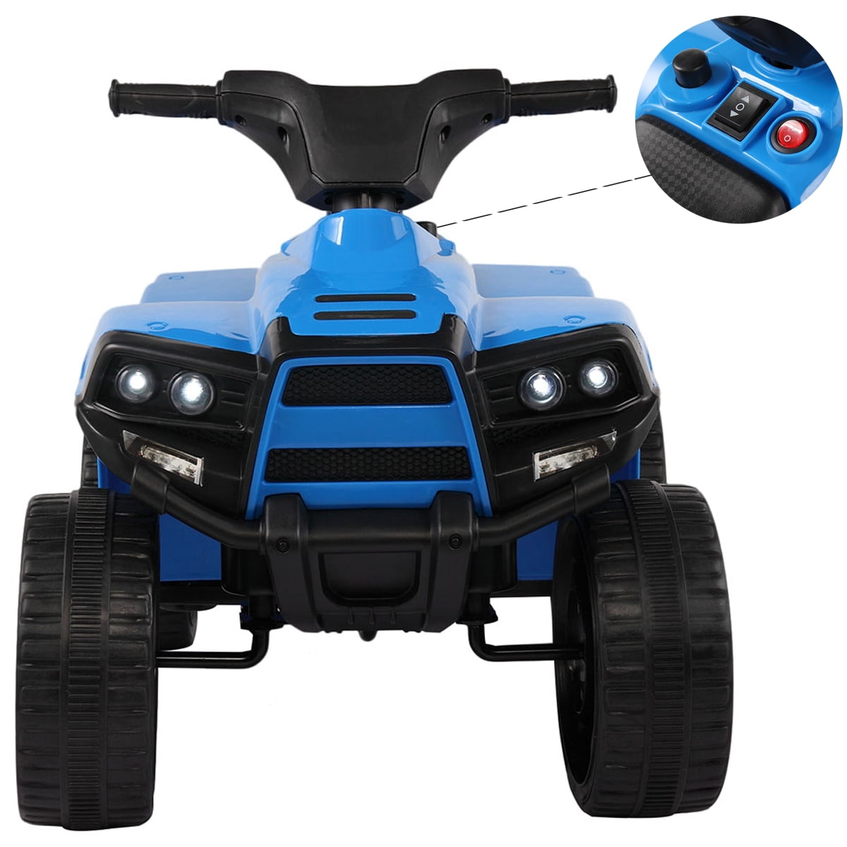 Seizeen 6V Kids 4 Wheeler, Ride On Toy Car Quad Bike, 3mph Safe Speed