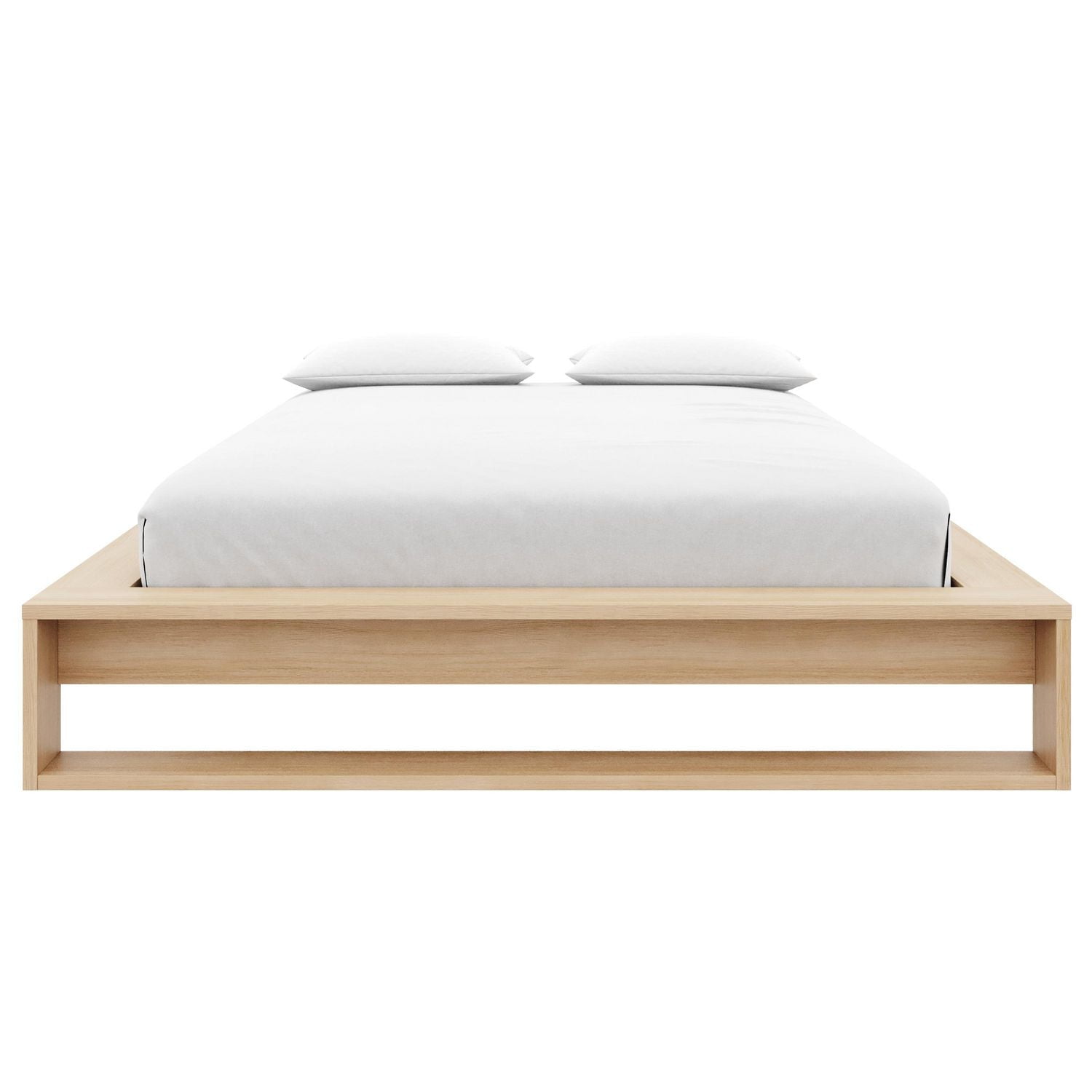 Lido Queen Size Platform Bed with Slats
