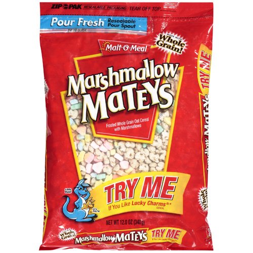 Malt O Meal Marshmallow Mateys Cereal, 12 oz