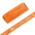 thumbnail image 1 of 0.5 Inch x 10 Yards Sequin Ribbon Trim Strip for Crafts Embellishments, Orange, 1 of 7