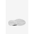 thumbnail image 3 of FILA Womens Disruptor 2 Shine Metallic White/White/White - 5XM02337-100 WHITE/WHITE/WHITE, 3 of 4