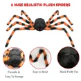 thumbnail image 5 of 35" Spider Halloween Decoration Haunted House Props Indoor And Outdoor Orange, 5 of 6