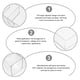 thumbnail image 3 of EXHUMKY 1Jgo Organizador De Escritorio Transparente Ideal Para Maquillaje Y Accesorios Con Amplio Espacio, 3 of 7