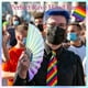 thumbnail image 4 of 6 Pcs Holographic Raves Fan Folding Hand Fan Decorative Folding Fans Folding Fan For Women Men Hall, 4 of 5