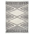 thumbnail image 4 of nuLOOM Cassia Moroccan Diamond Shaggy Tassel Area Rug, 4' x 6', Cassia Off-white, 4 of 5
