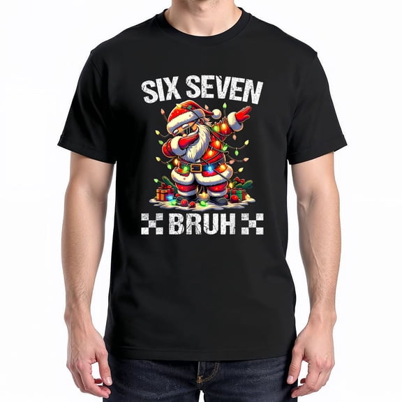 67 Six Seven Burh T-Shirt – Christmas Meme Theme – Unisex Holiday Wear