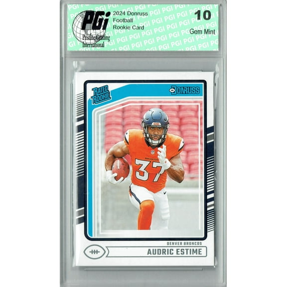 Audric Esme 2024 Donruss #335 Football Rookie Card PGI 10