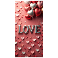 thumbnail image 1 of Love Heart Backdrop Banner Valentine's Background Romantic Party Wedding Photography Props Decorations Special Event Photo Booth Display, 1 of 4