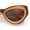 Beige Brown - Brown, variant on SA106 Womens Mod Chunky Thick Plastic Vintage Cat Eye Sunglasses - Beige Brown Frame / Brown Lens