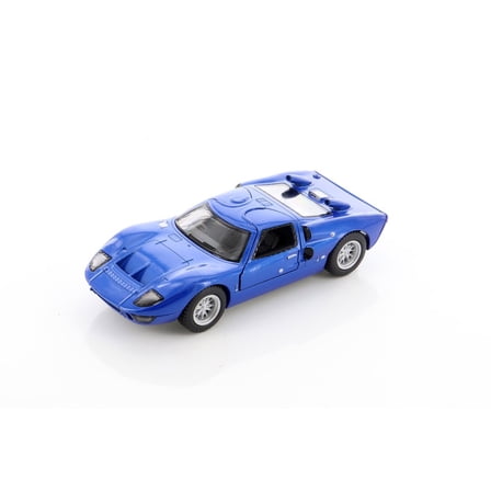 1966 Ford GT40 MKII, Blue - Kinsmart 5427D - 1/38 scale Diecast Model Toy Car