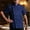 01 Blue, variant on Mens T-shirts Chef Coat Uniform Short Sleeve Cook Jacket Restaurant Kitchen Work Clothes