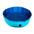 thumbnail image 1 of Tienda de campaña con piscina de bolas para niños, arenero, para baño de mascotas, jardín, sala de juegos para niños pequeños azul 50cm, 1 of 9