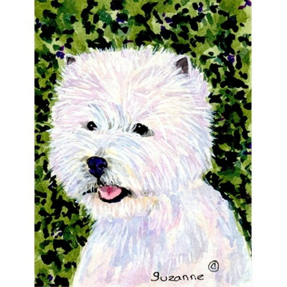 11 x 15 In. Westie Flag, Garden Size