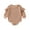 Brown, variant on Baby Girls One-Pieces Knit Sweater Bubble Oversized Solid Color Crew Neck Sweatshirt Cute Fall Clothing Activewear