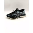thumbnail image 1 of Asics Sneaker Womens Gel Cumulus 19 Black Blue 7 Running Shoe Athletic T7B8N, 1 of 6