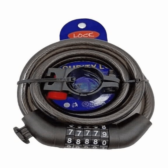 Bike Lock,Portable Bicycle Lock,5 digit Password Anti-theft Security Lock